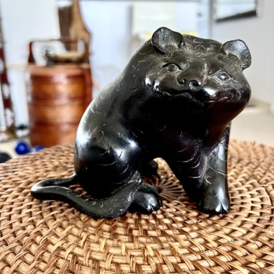 Bronze Tiger Okimono - 19th c.