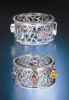 Fancy Diamond and Platinum Ring