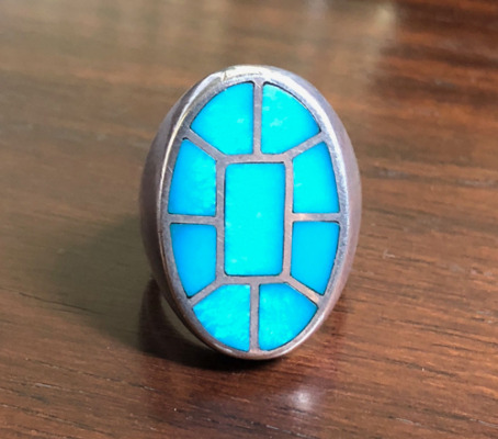 Turquoise Zuni Vintage Ring