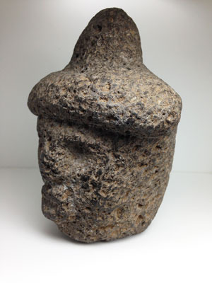 Pre Columbian Shaman Head - Costa Rica view one