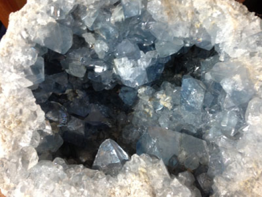 Celestite  view two