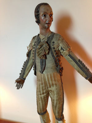 18th c. Matador Figure view two