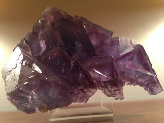Fluorite                               Cave-in-Rock District, Illinois view two