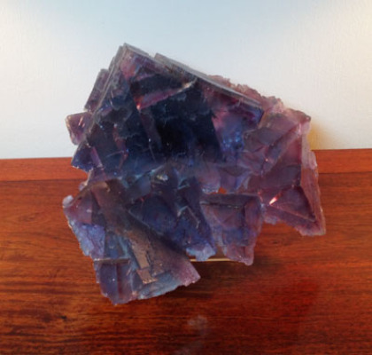 Fluorite                               Cave-in-Rock District, Illinois view one