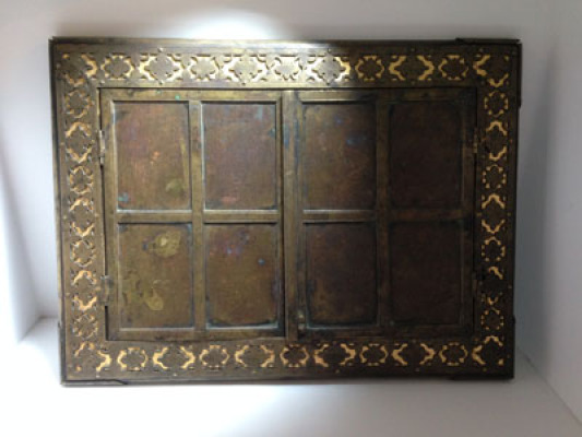 19th c. Portable Shrine -         Five panels of Indian Miiatures  view two